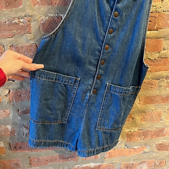 forever 21 overalls / overall shorts - Picture 4 of 7